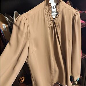 Versace Women Tan Blouse